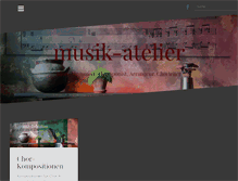 Tablet Screenshot of musik-atelier.com